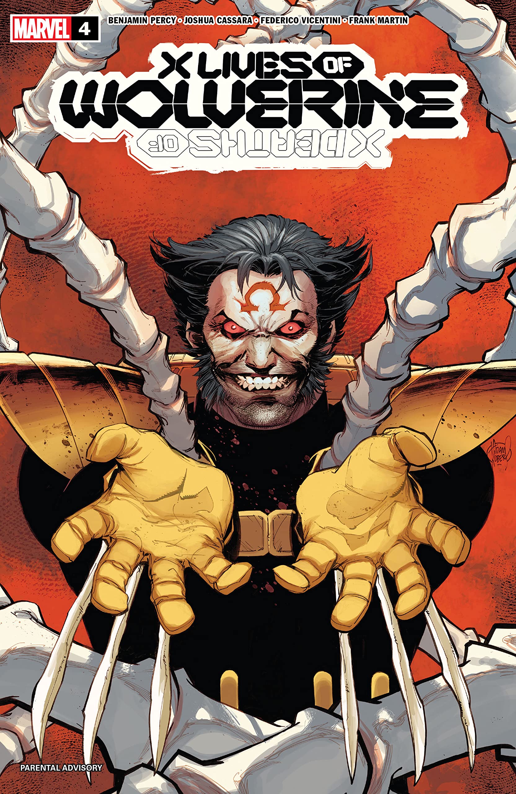 X Lives of Wolverine #4 cover