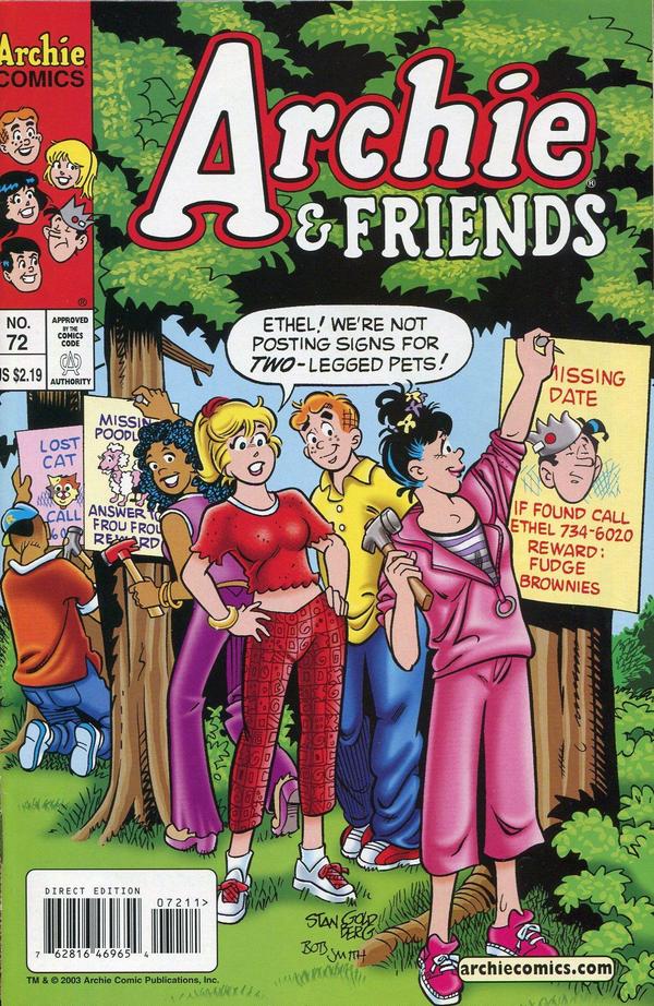Archie & Friends #72 cover