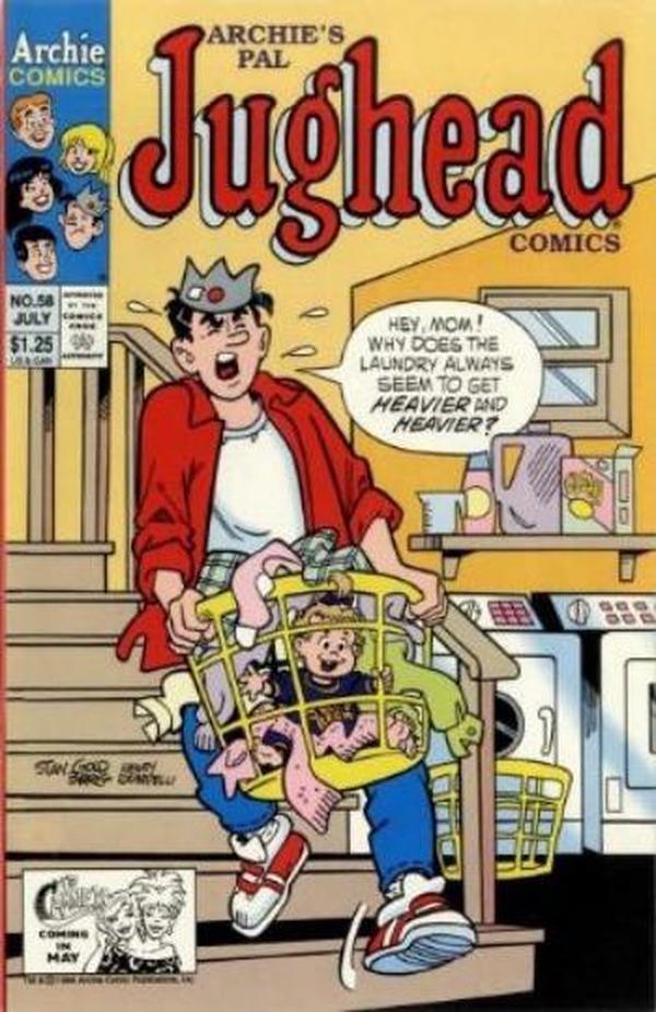 Archie's Pal Jughead Comics #58 cover