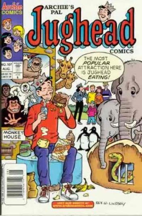 Archie's Pal Jughead Comics #107 cover