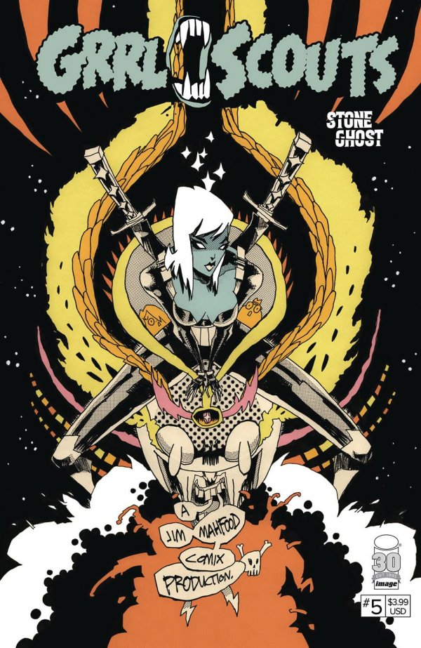 Grrl Scouts: Stone Ghost #5 cover