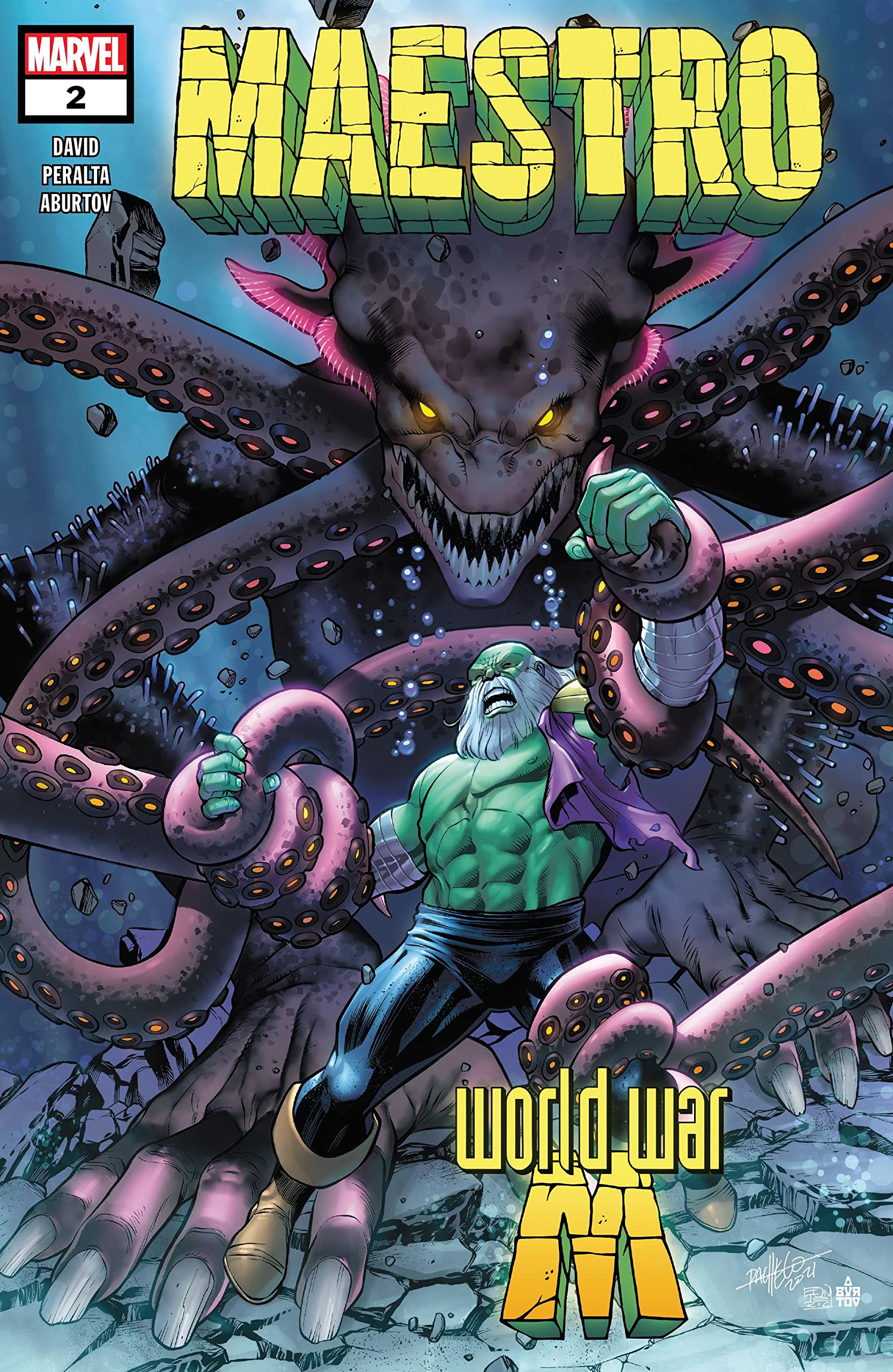 Maestro: World War M #2 cover