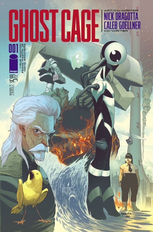 Ghost Cage #1 cover