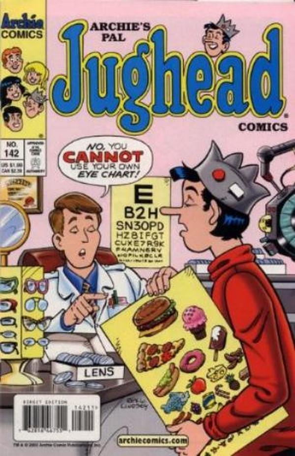 Archie's Pal Jughead Comics #142 cover