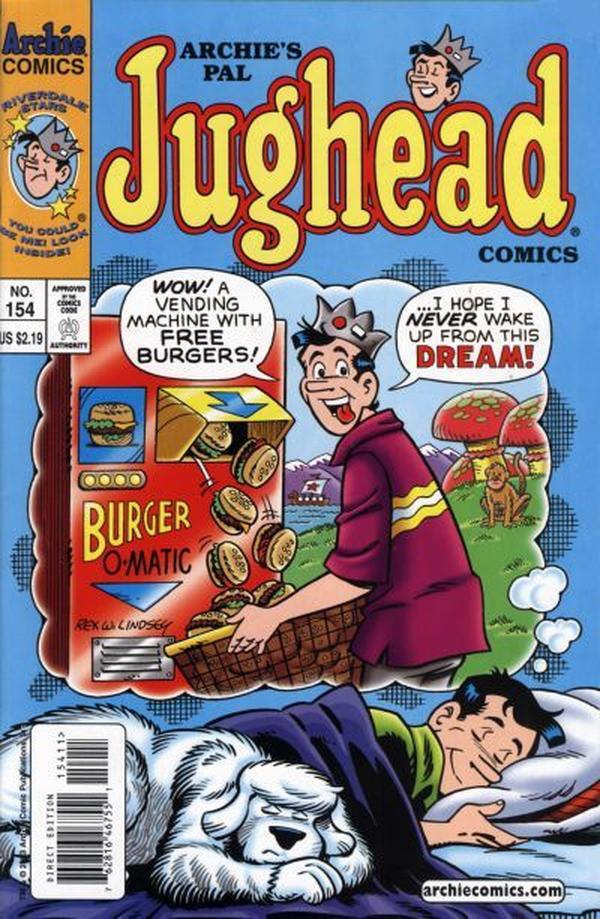 Archie's Pal Jughead Comics #154 cover
