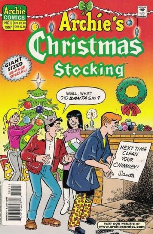 Archie's Christmas Stocking #5 cover