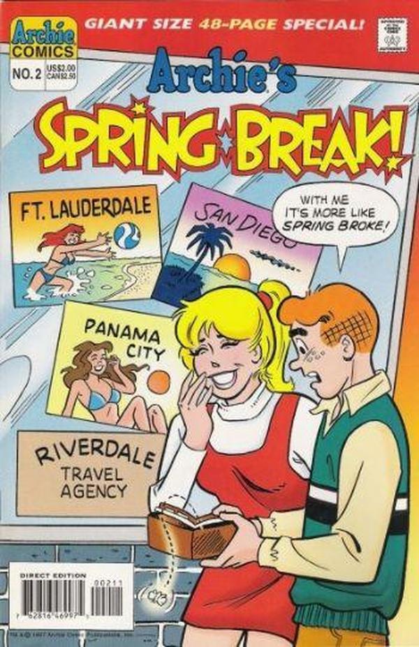 Archie's Spring Break #2 cover
