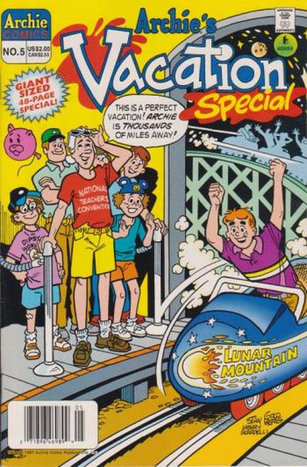 Archie's Vacation Special #5 cover