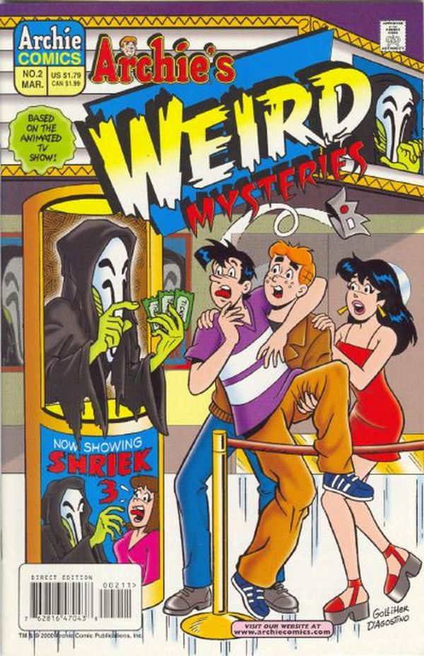 Archie's Weird Mysteries #2 cover