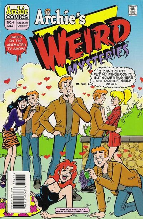 Archie's Weird Mysteries #4 cover