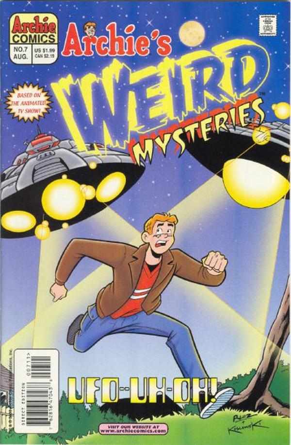 Archie's Weird Mysteries #7 cover