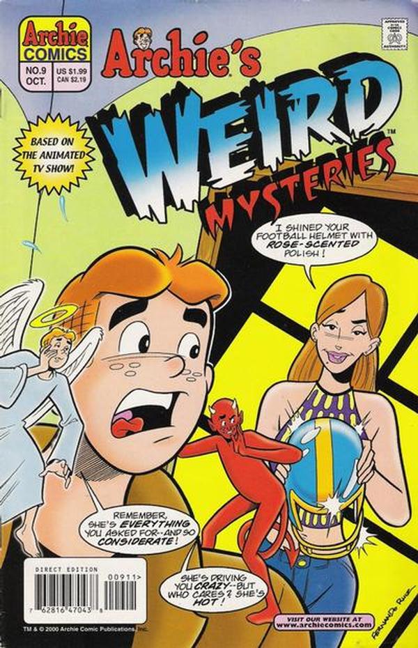 Archie's Weird Mysteries #9 cover
