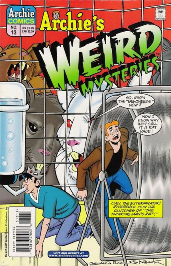 Archie's Weird Mysteries #13 cover