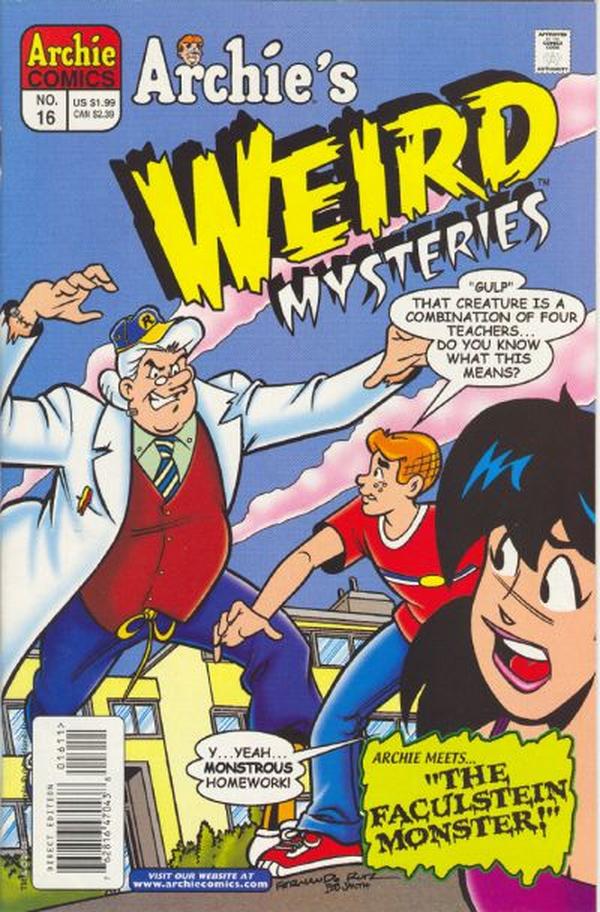 Archie's Weird Mysteries #16 cover