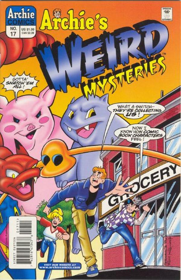 Archie's Weird Mysteries #17 cover