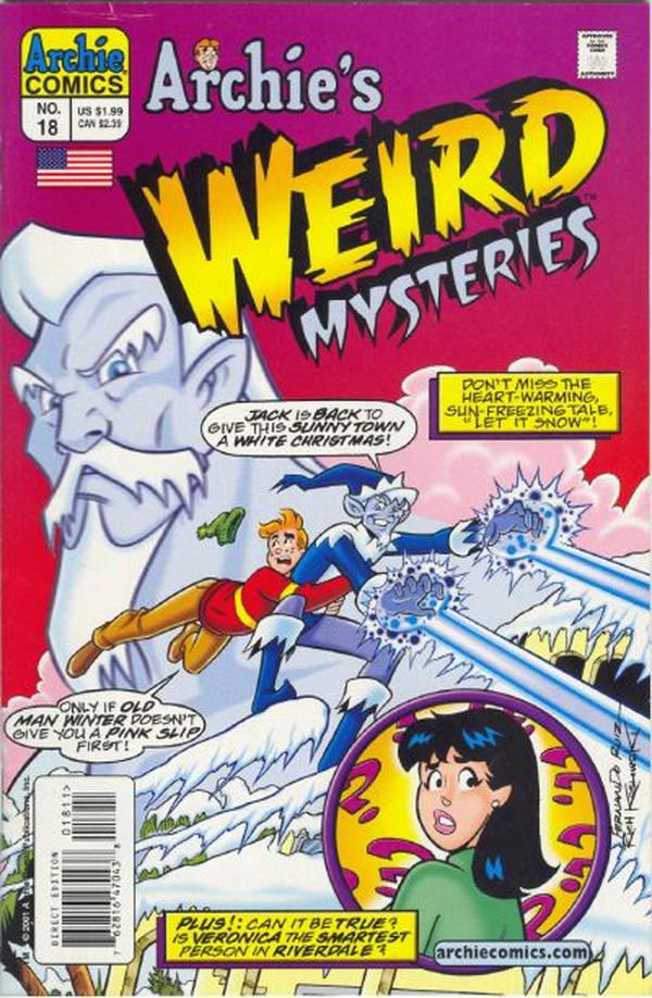 Archie's Weird Mysteries #18 cover