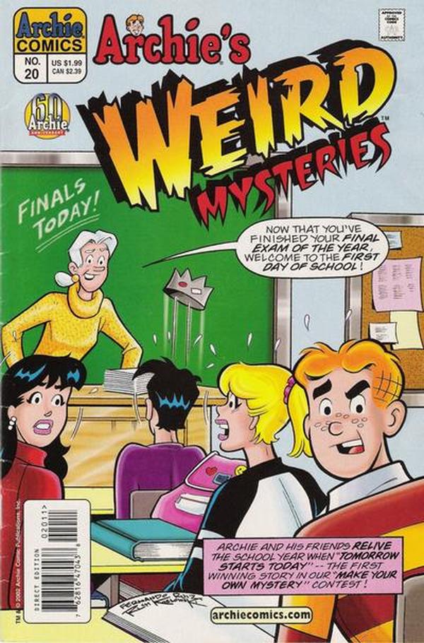 Archie's Weird Mysteries #20 cover