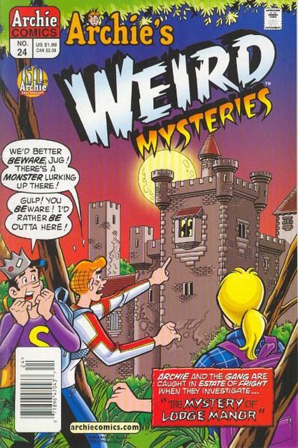 Archie's Weird Mysteries #24 cover