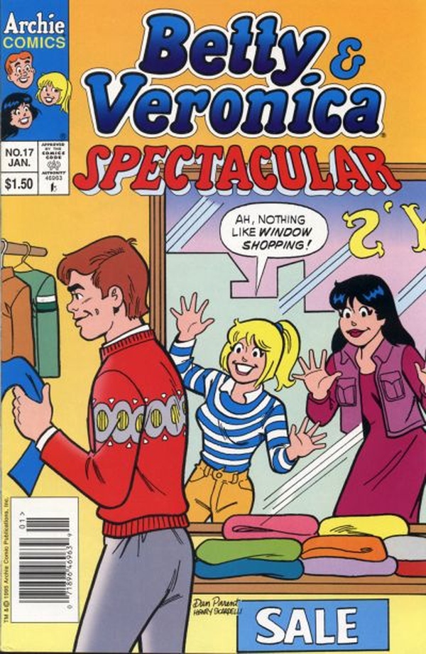 Betty and Veronica Spectacular #17 cover