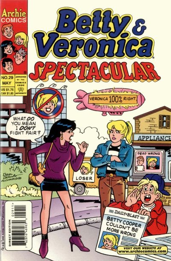 Betty and Veronica Spectacular #29 cover