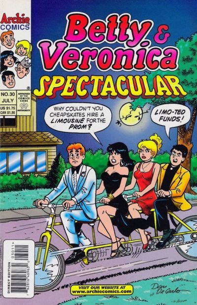 Betty and Veronica Spectacular #30 cover