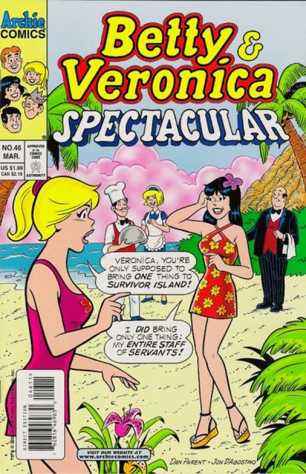 Betty and Veronica Spectacular #46 cover