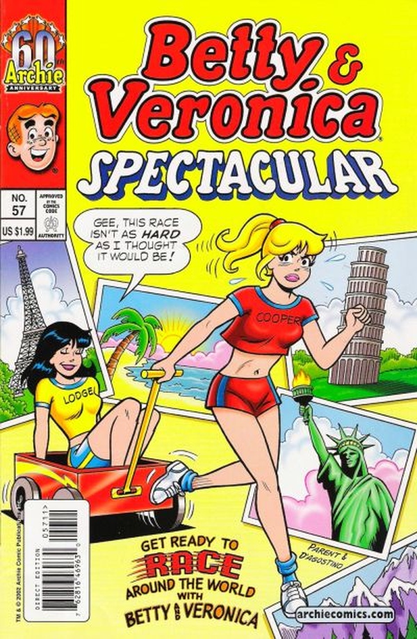 Betty and Veronica Spectacular #57 cover