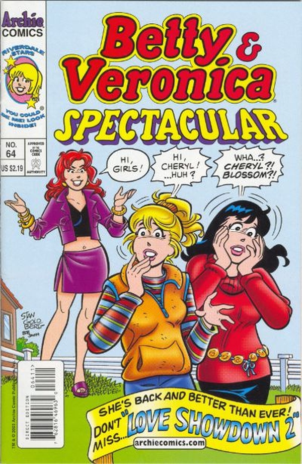 Betty and Veronica Spectacular #64 cover