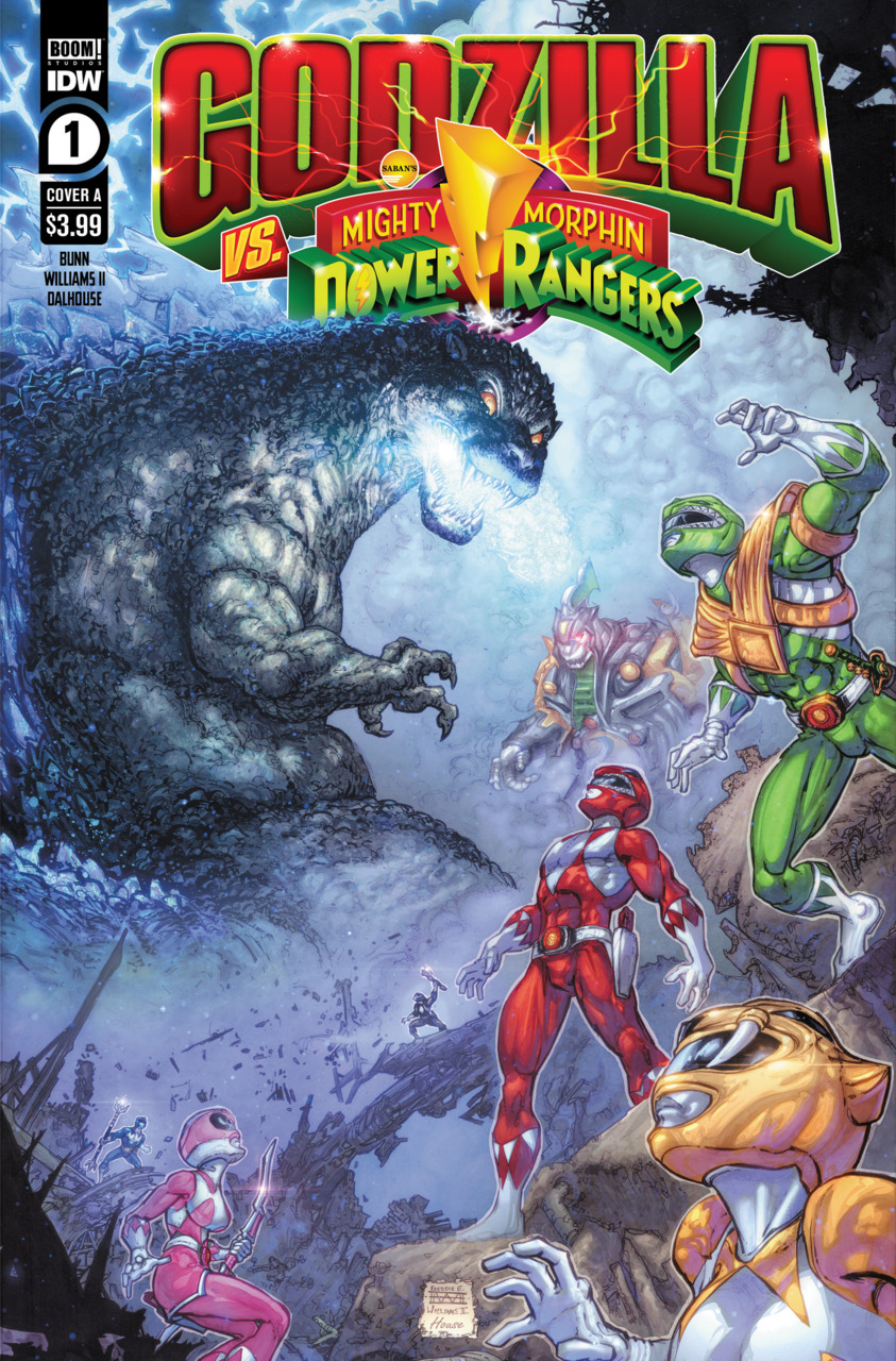 Godzilla vs. The Mighty Morphin Power Rangers #1