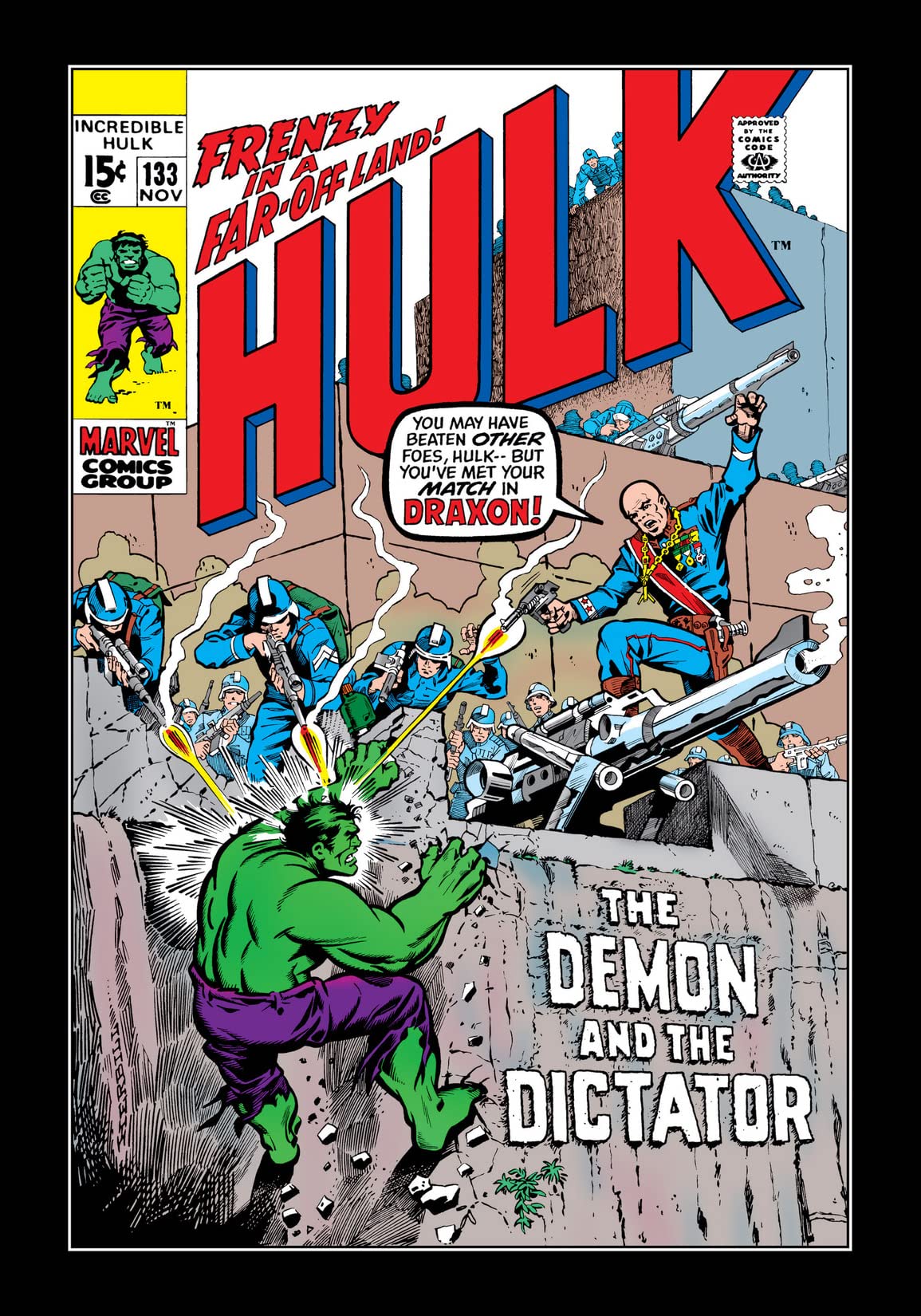 The Incredible Hulk #133 cover