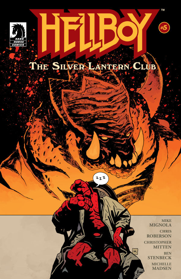 Hellboy: The Silver Lantern Club #5 cover