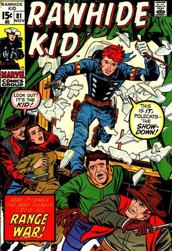 The Rawhide Kid #81 cover