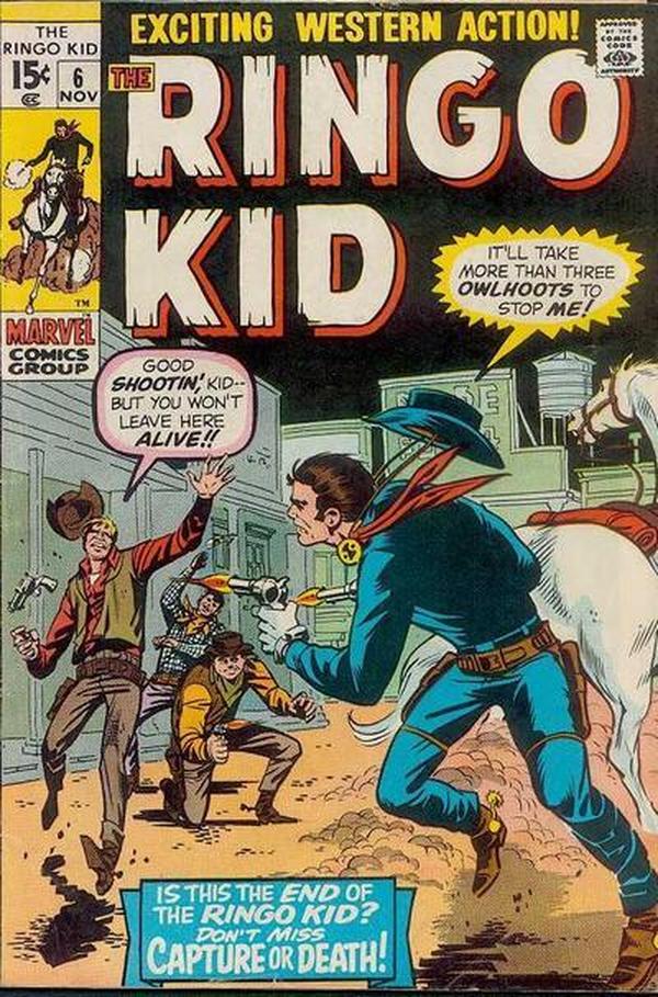The Ringo Kid #6 cover