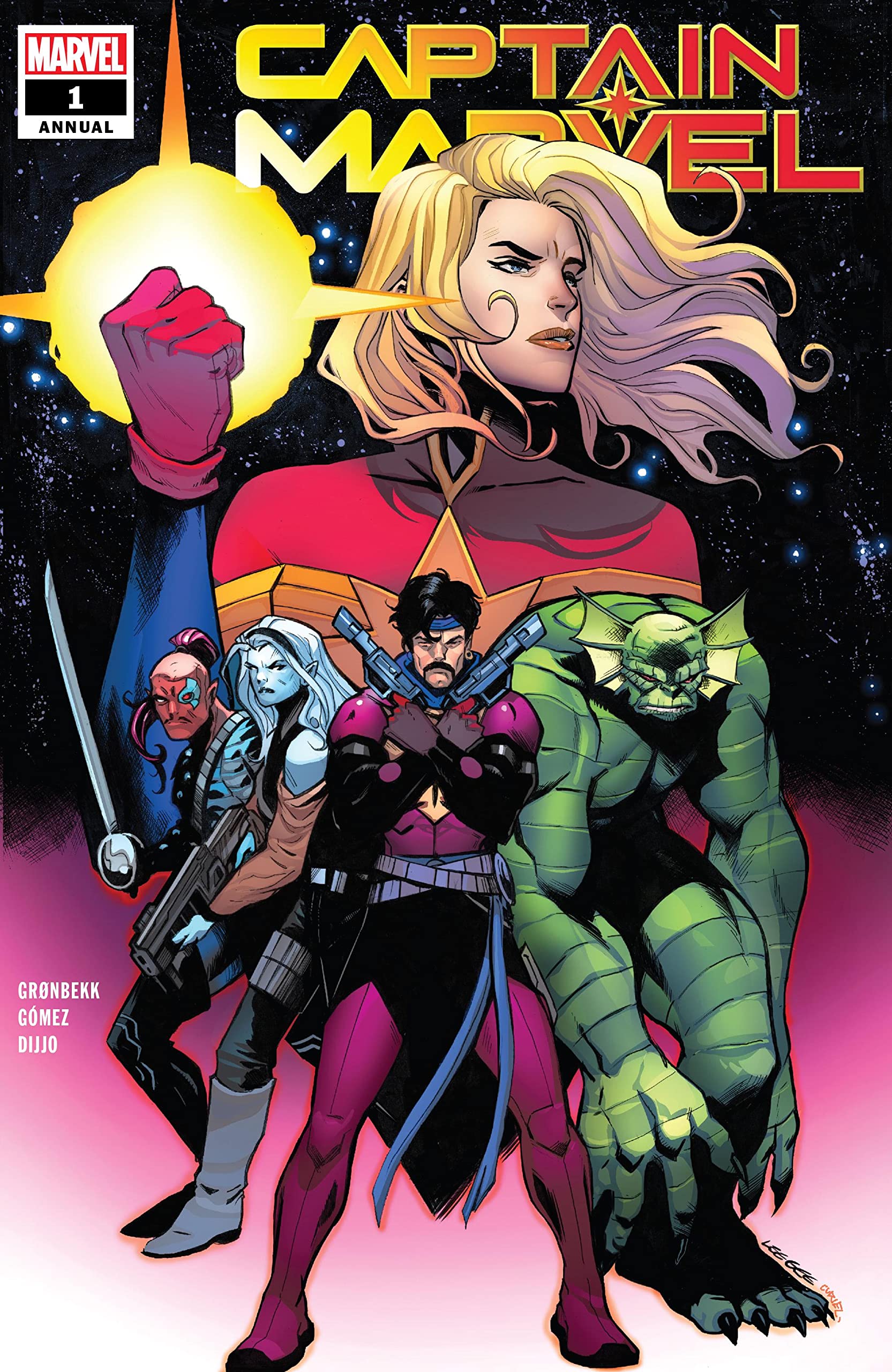 Captain Marvel Annual #1 cover