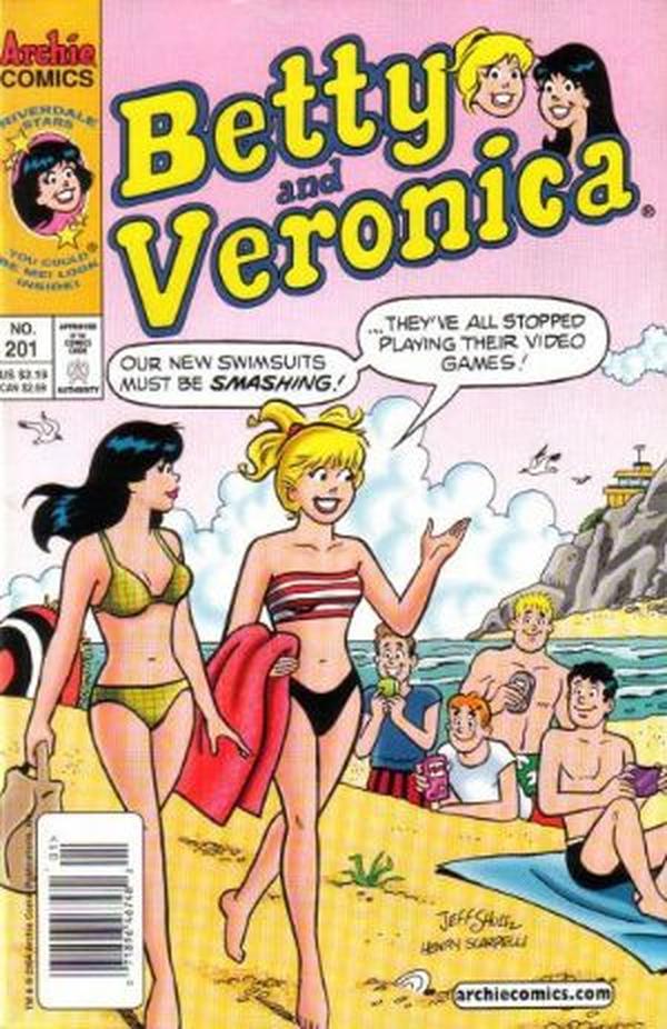 Betty and Veronica #201 cover