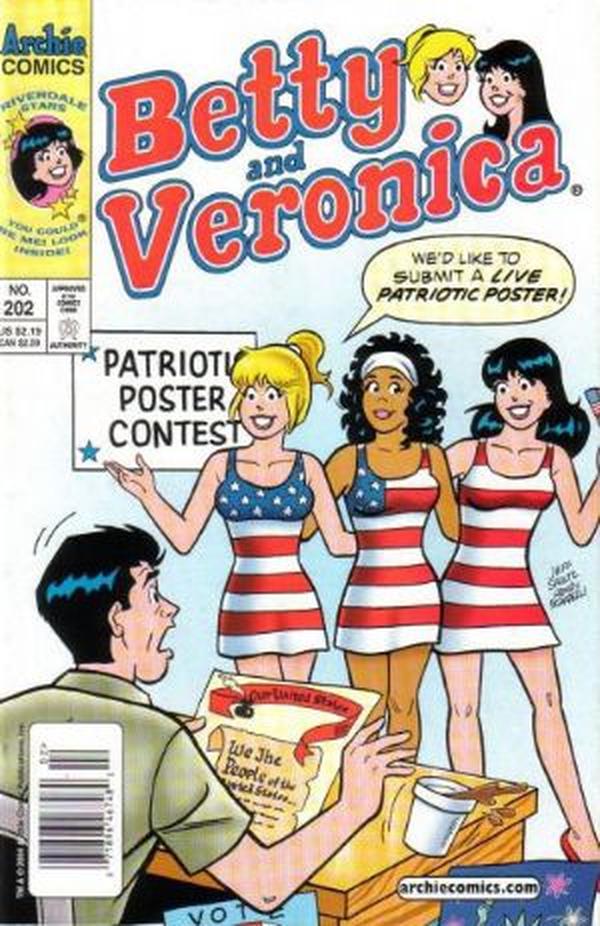 Betty and Veronica #202 cover