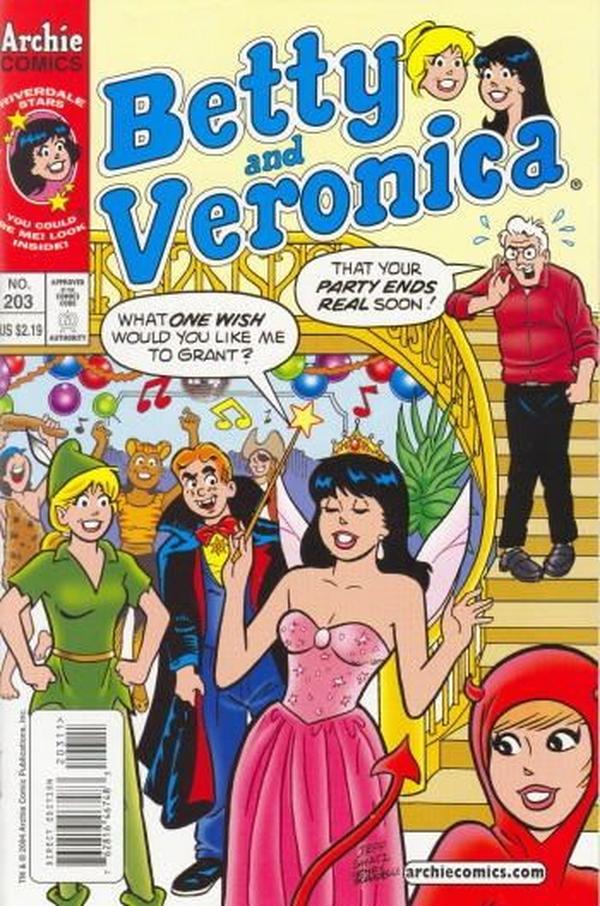 Betty and Veronica #203 cover
