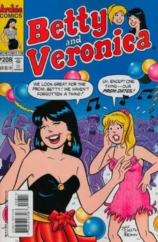 Betty and Veronica #208 cover