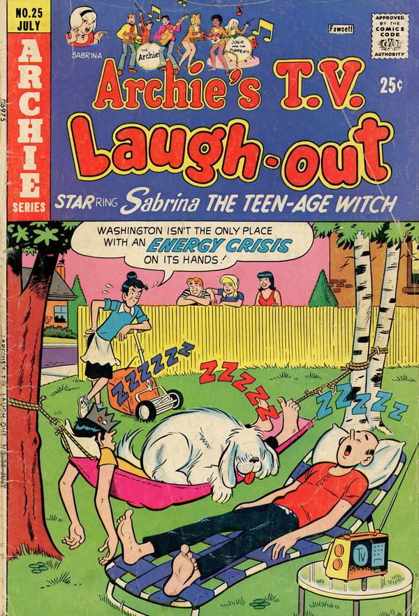 Archie's TV Laugh-Out #25 cover