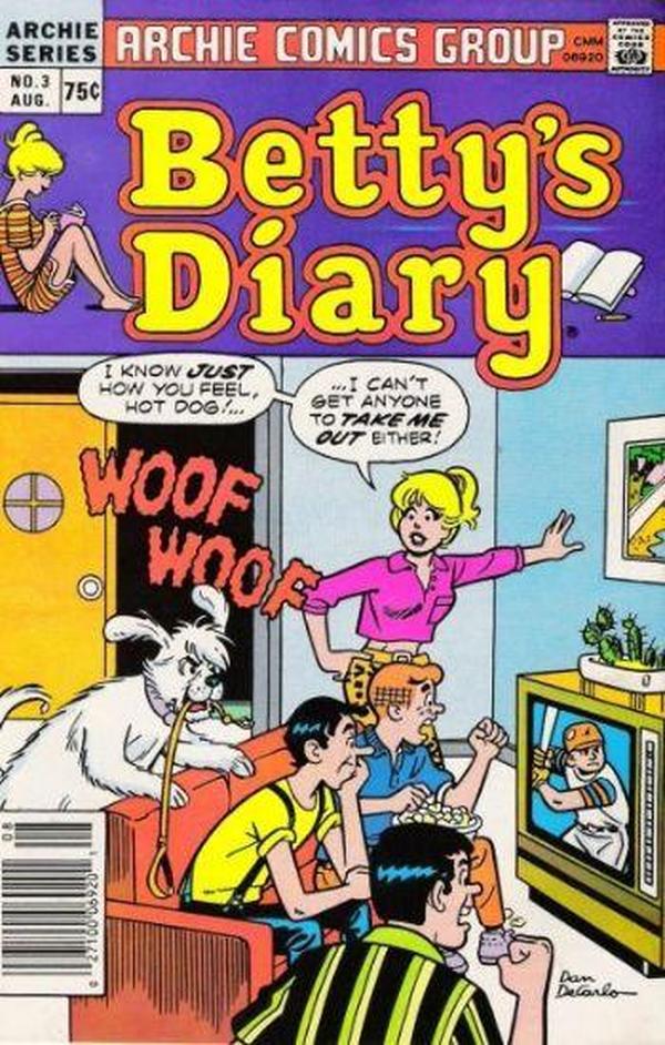 Betty's Diary #3 cover
