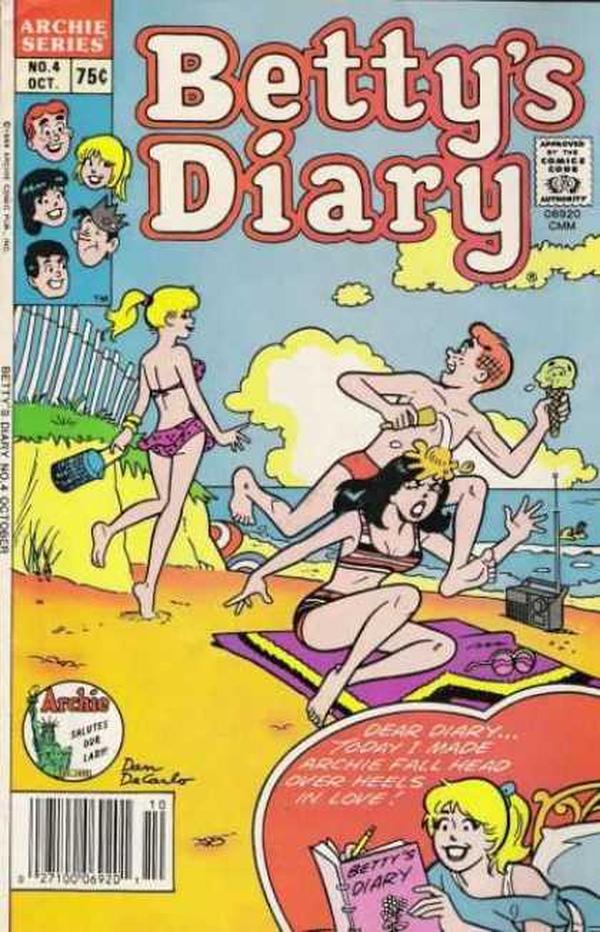 Betty's Diary #4 cover