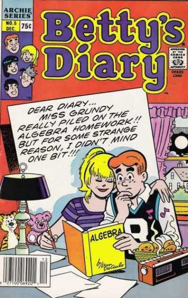 Betty's Diary #5 cover