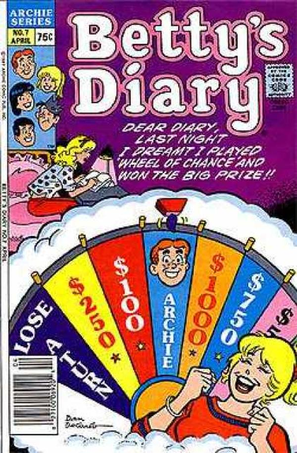 Betty's Diary #7 cover