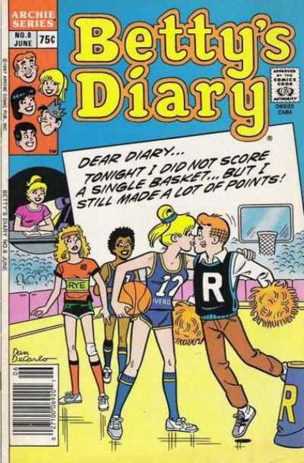 Betty's Diary #8 cover