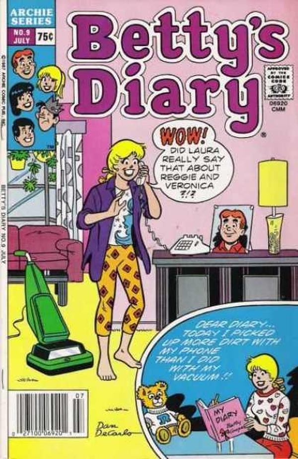 Betty's Diary #9 cover