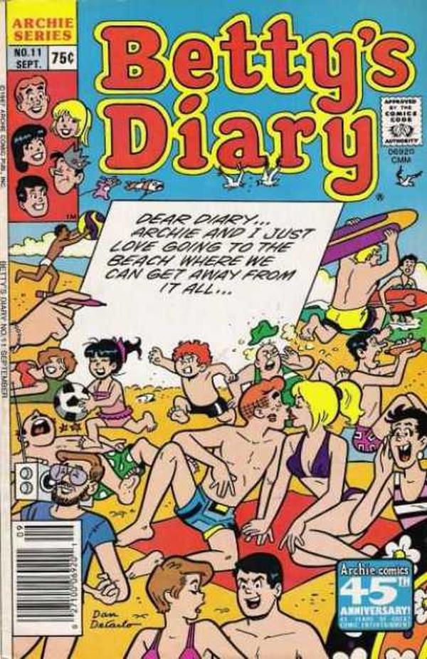Betty's Diary #11 cover