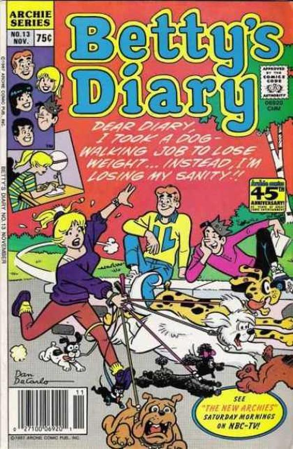 Betty's Diary #13 cover