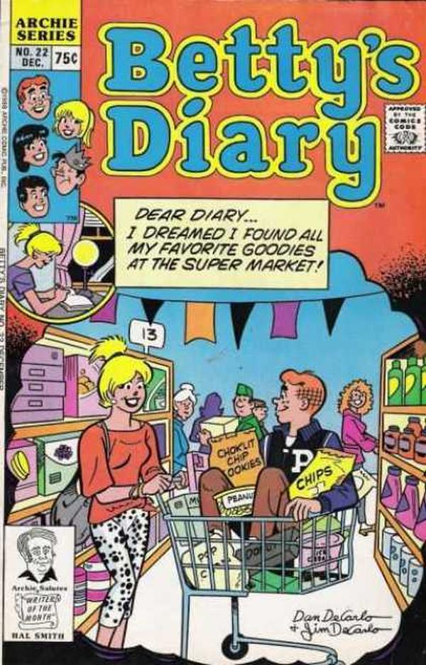 Betty's Diary #22 cover