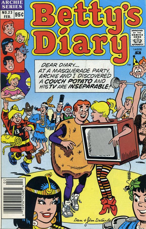 Betty's Diary #23 cover