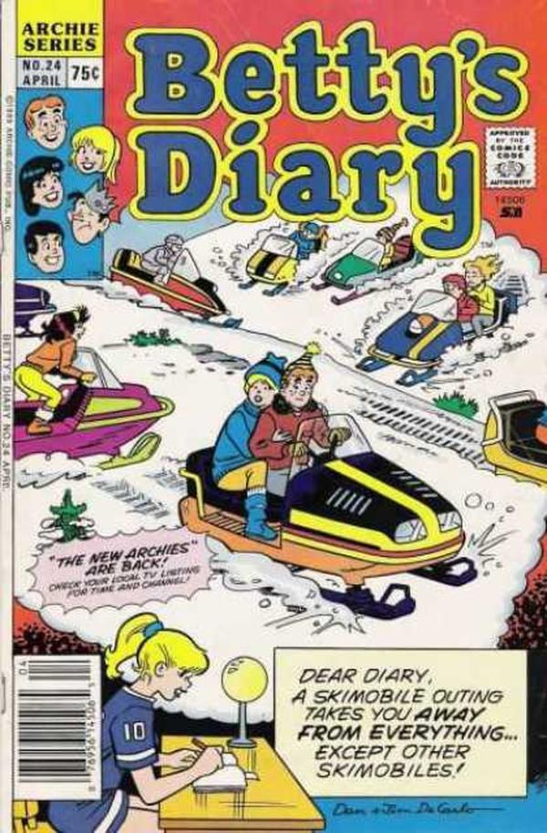 Betty's Diary #24 cover